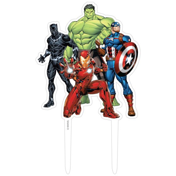 Marvel Avengers Acrylic Cake Topper.