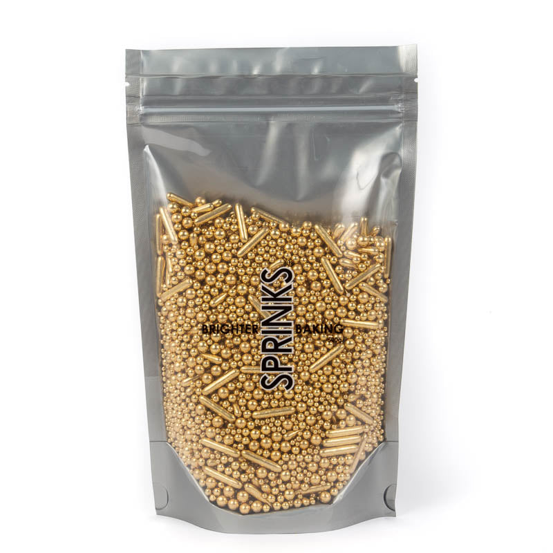 Sprinks Bubble and Bounce - Shiny Gold 500g