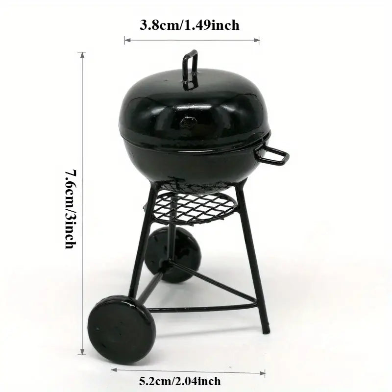Single Mini Outdoor BBQ Webber Figurine