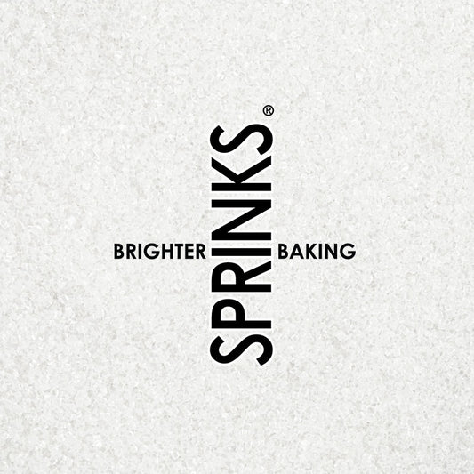 500g Sprinks Sprinkle Mix - White Sanding Sugar