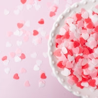 9g Sprinks - Wafer Decorations - Small Heart Valentine