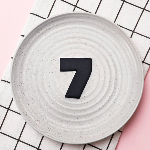 Custom Cookie Cutters - Number Cutters (Wide Version) FULL SET - 5INCH.