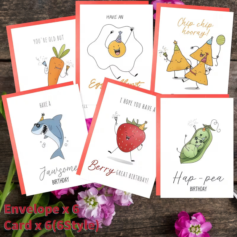 Happy Birthday Cards - Assorted