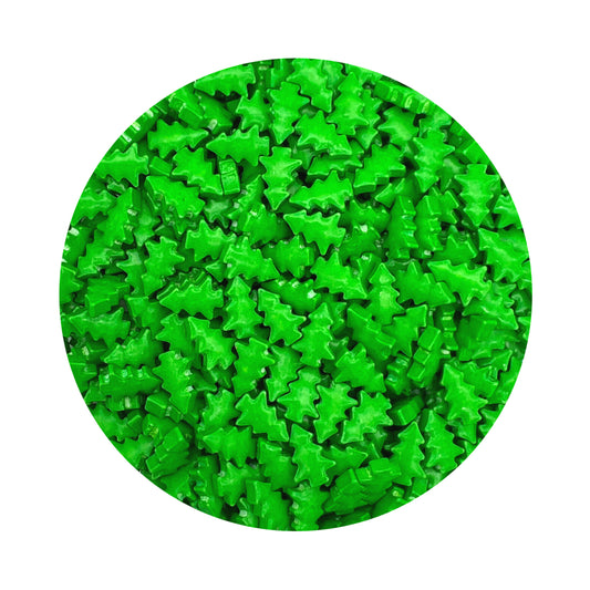 100g Green Forest Trees Sprinkles