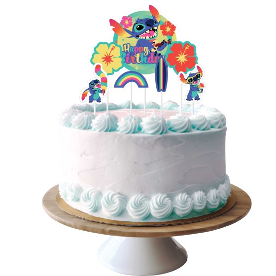 Lilo & Stitch Cardstock Cake Topper Kit