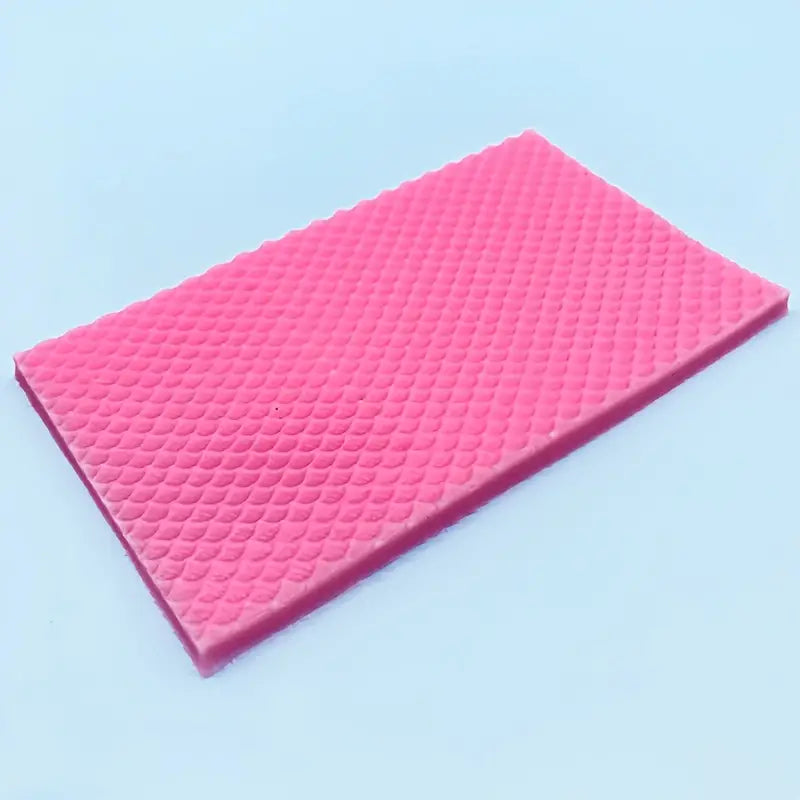 Silicone Mould - Mermaid/Fish Scale Texture/Pattern - S586