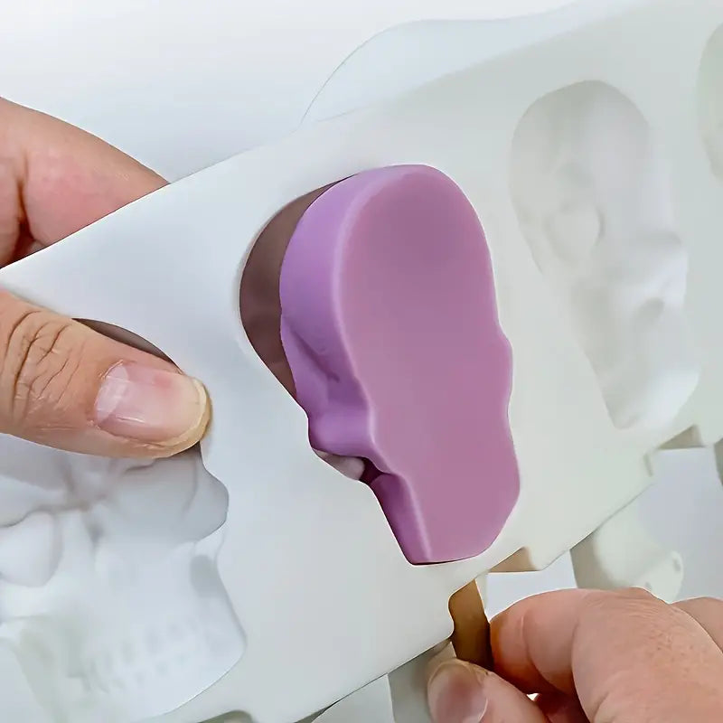 Skull Silicone Pop Mould
