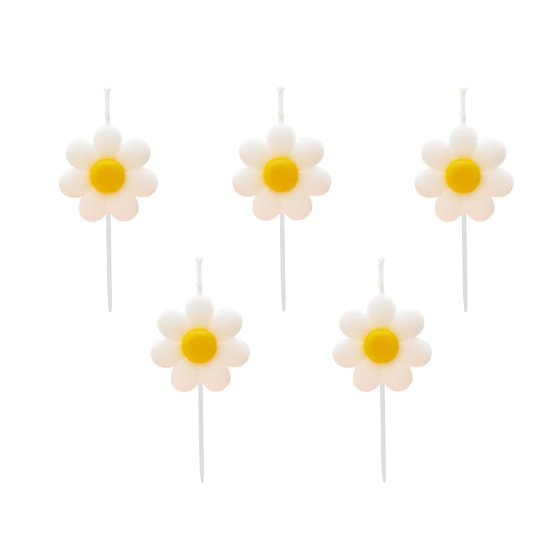 Hootyballoo - 5pk Daisy Candles