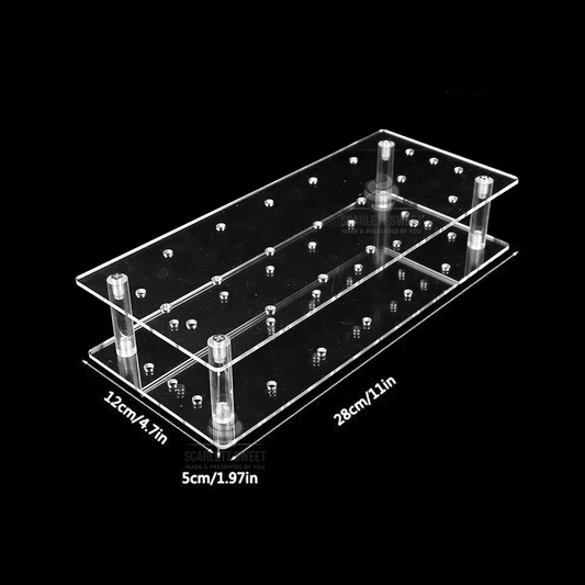 21 Hole Acrylic Pop Stick Stand