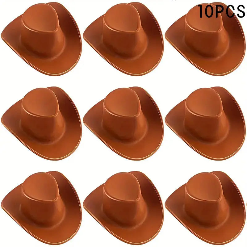 10PK Cowgirl / Cowboy - Cupcake Topper