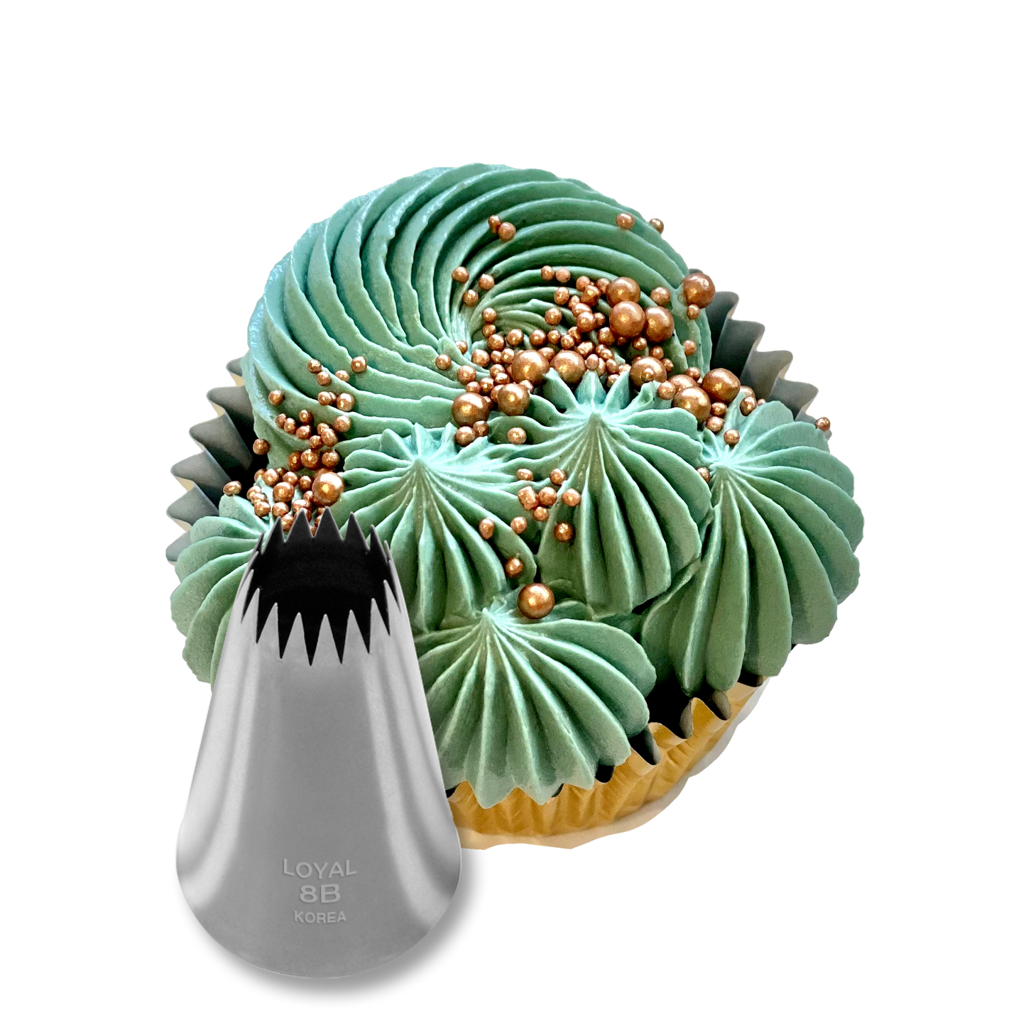 Loyal No. 8B Open Star Piping Tip