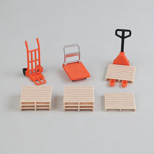 11pc Moving Equipment Cake Figurine