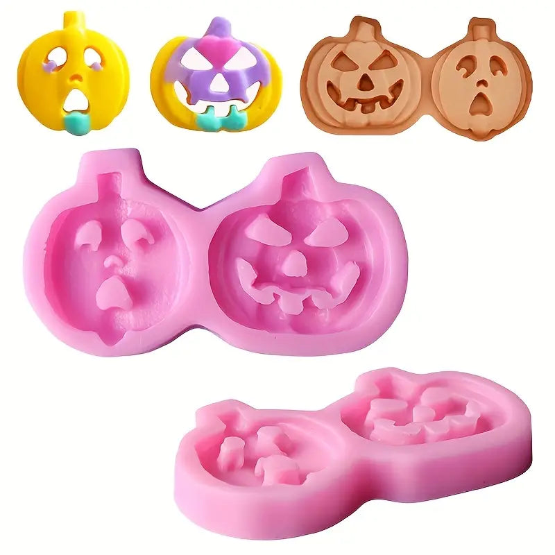 Jack-O-Lantern Silicone Mould- S611