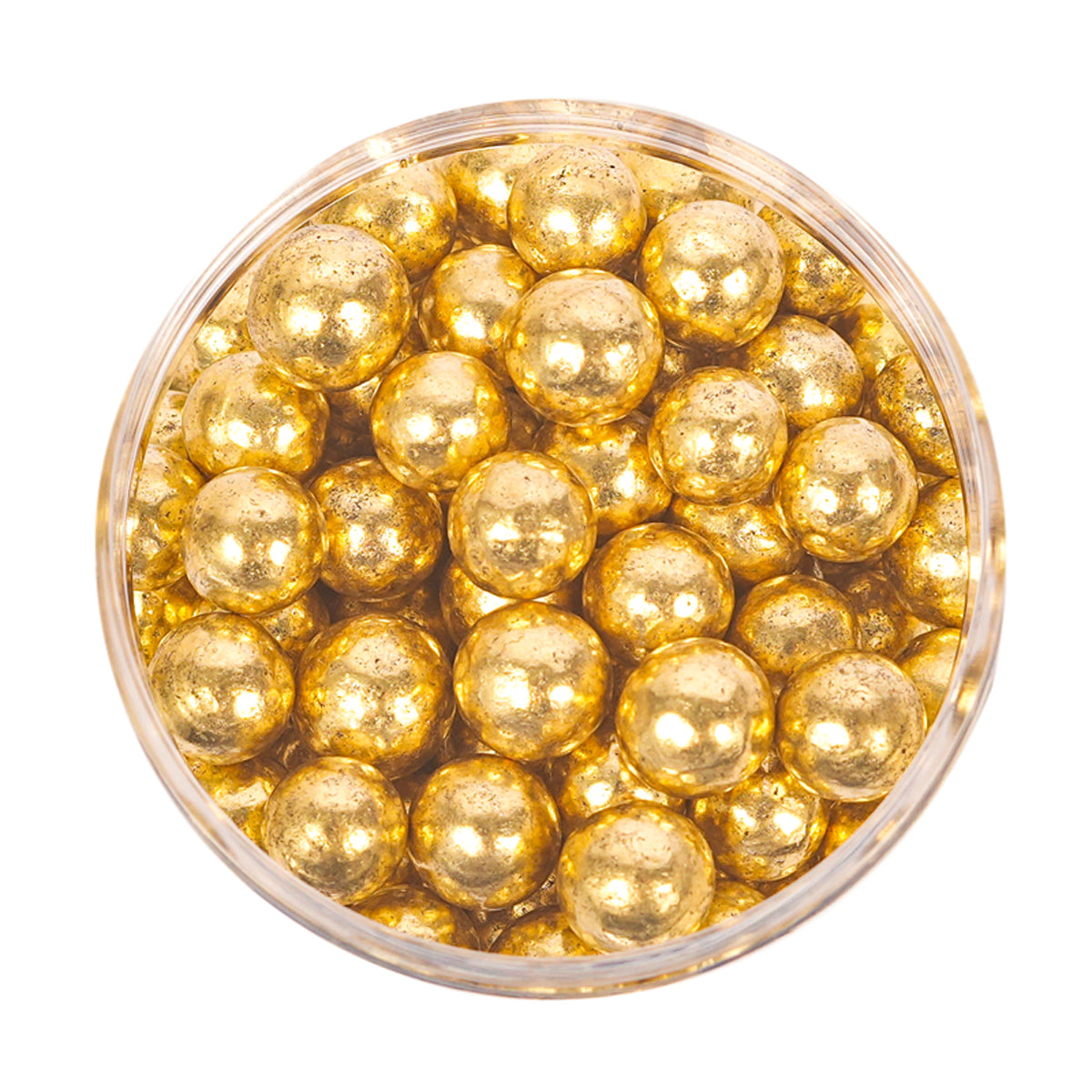 Sprinks - Crunchy Shiny Gold 8mm Sprinkles 75g