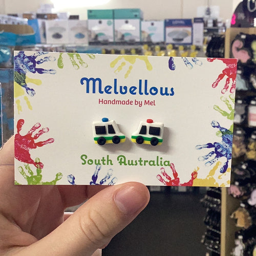 Melvellous - Ambulance Earring