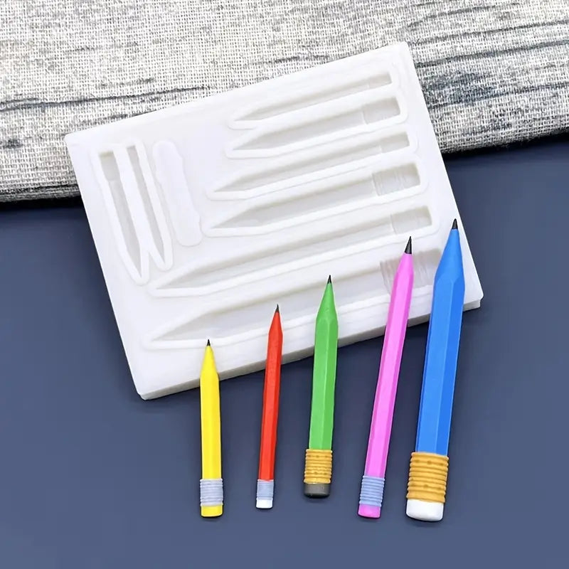 Assorted Pencils Silicone Mould S663