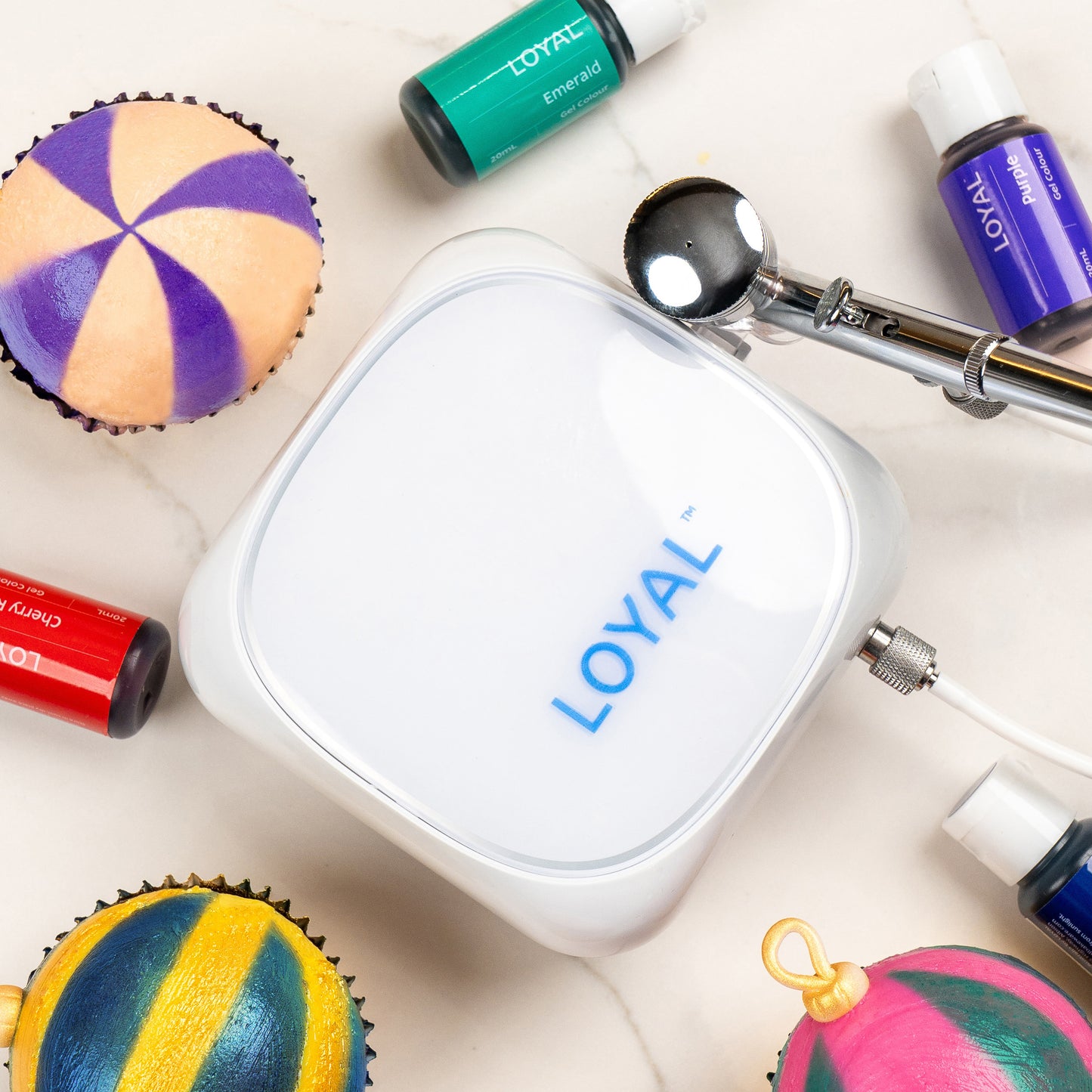 Loyal Airbrush + 30 PSI Compressor