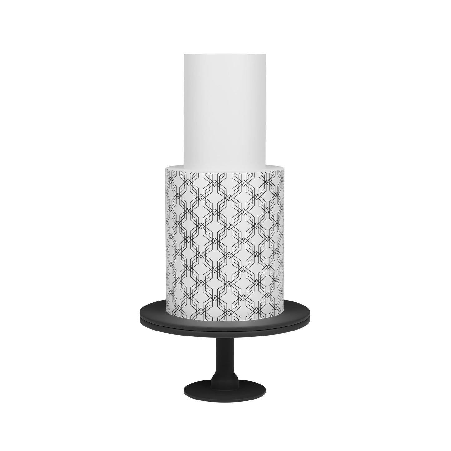 Caking It Up - Argyle Mesh Stencil