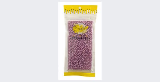 Bakette Sprinkles - Pearly Purple Sugar Pearls Sprinkle Mix 56g