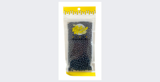 Bakette Sprinkles - Pearly Black Sugar Pearls Sprinkle Mix 56g