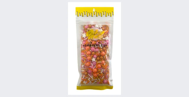 Bakette Sprinkles - Peach-A-Boo Sprinkle Mix Sprinkle Mix 56g
