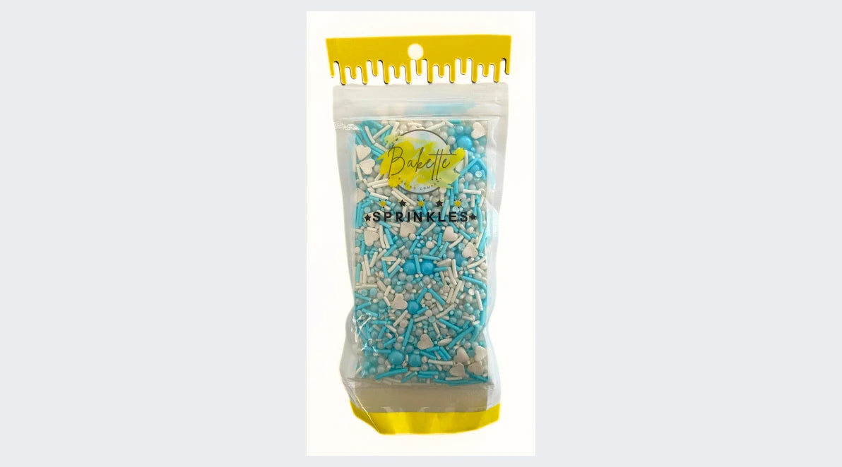 Bakette Sprinkles - Tickle Me Blue Sprinkle Mix 56g