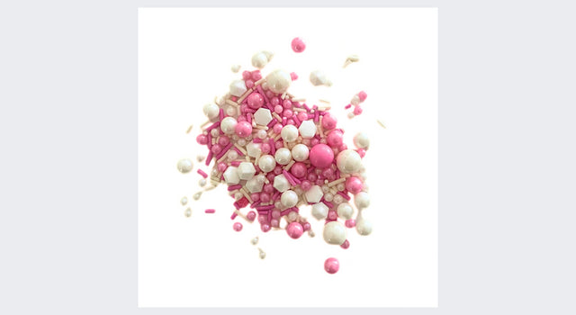 Bakette Sprinkles - Tickle Me Pink Sprinkle Mix 56g