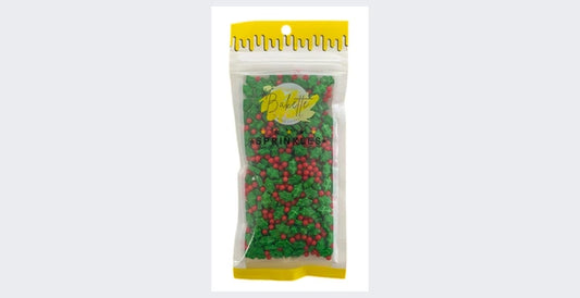 Bakette Sprinkles - Jolly Holly-Day Sprinkle Mix 56g