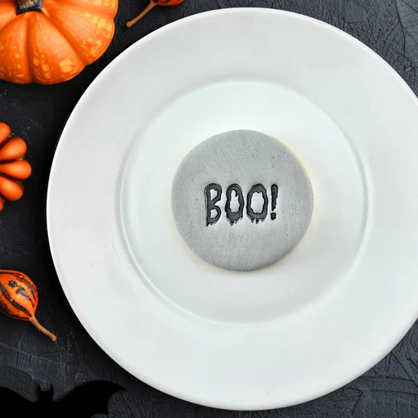 Custom Cookie Cutters Embosser - Boo.