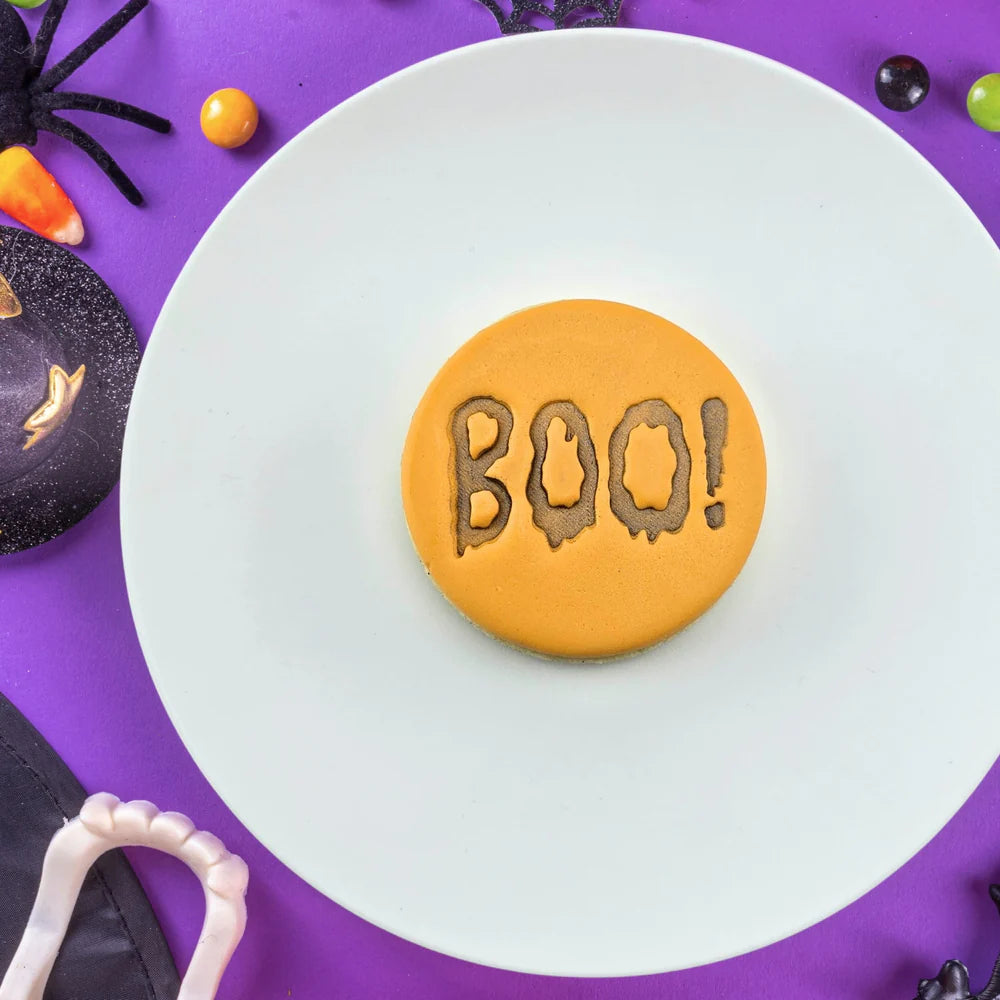 Custom Cookie Cutters Embosser - Boo.