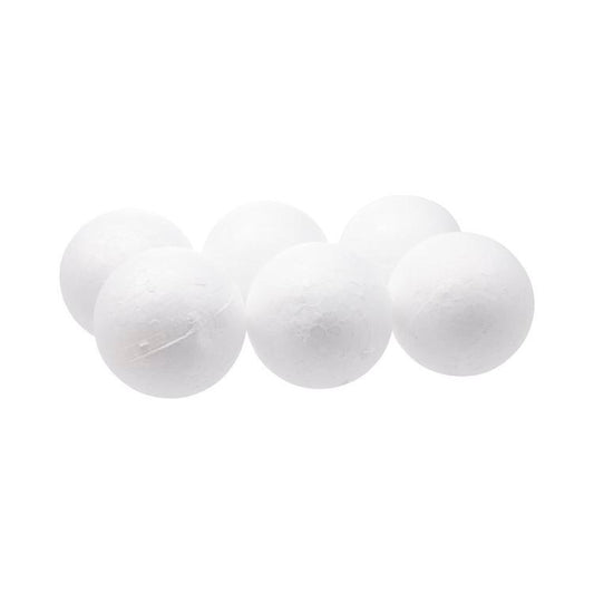 Styrofoam Balls - 6PC - Medium