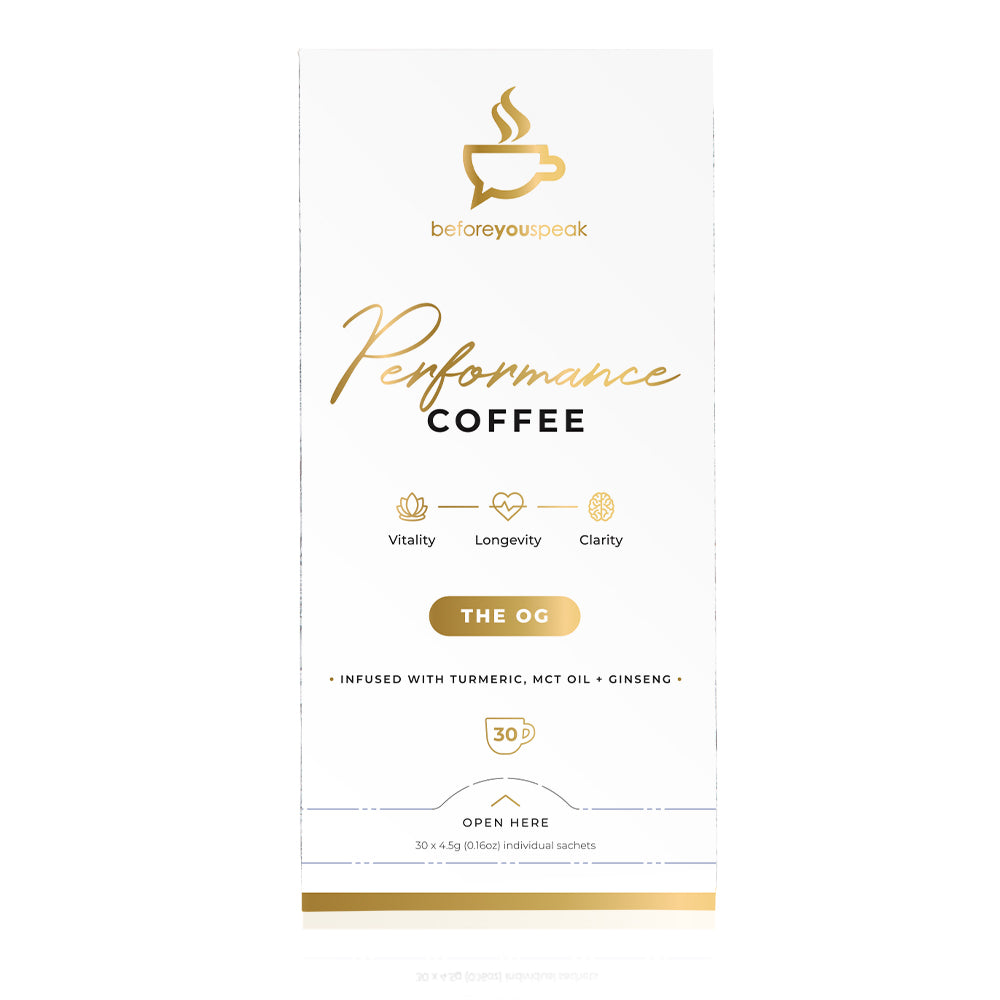 Before You Speak Coffee - The OG - High Performance Coffee - 30 Serves