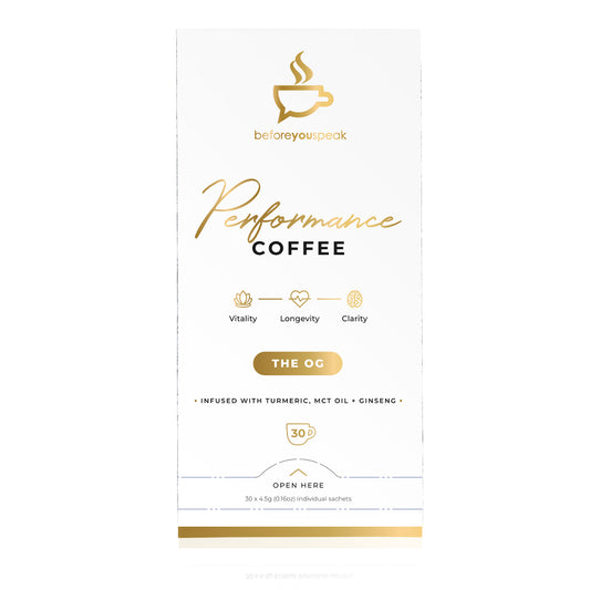 Before You Speak Coffee - The OG - High Performance Coffee - 30 Serves