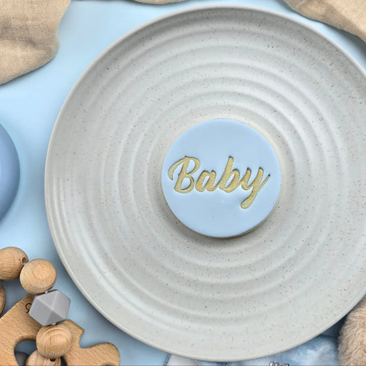 Custom Cookie Cutters Embosser - Baby