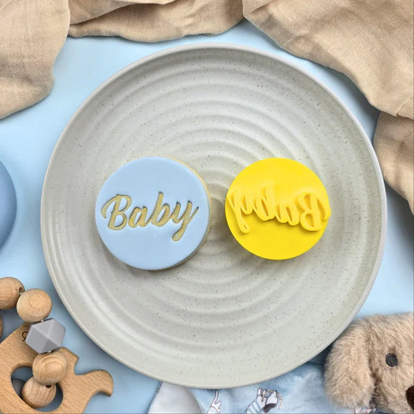 Custom Cookie Cutters Embosser - Baby