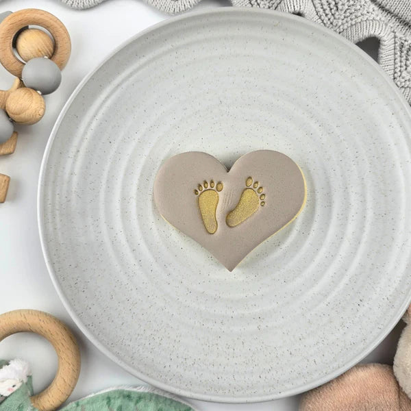 Custom Cookie Cutters Embosser - Baby Feet