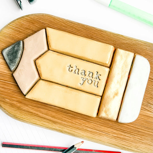 Custom Cookie Cutters - Pencil Bikkie Stacks Cutter