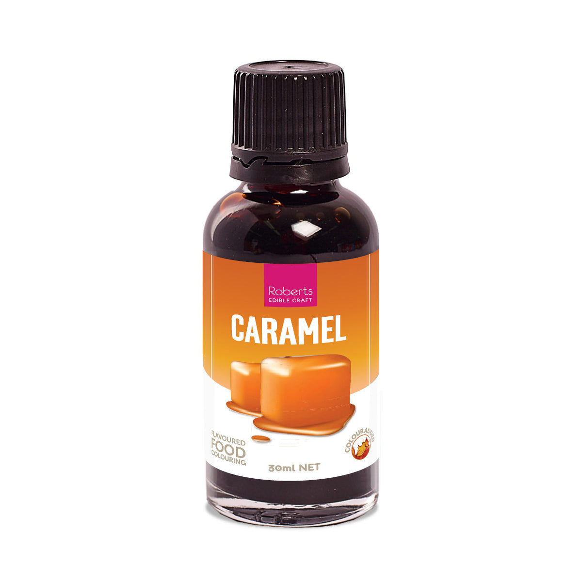 Roberts Caramel Flavoured Food Colour - 30ml