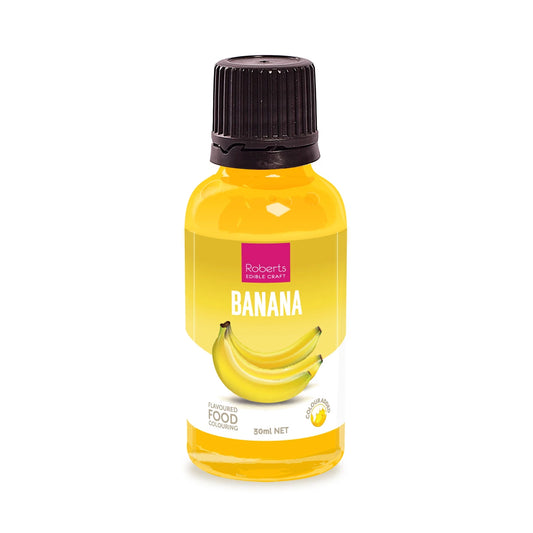 Roberts Banana Flavoured Food Colouring - 30ml