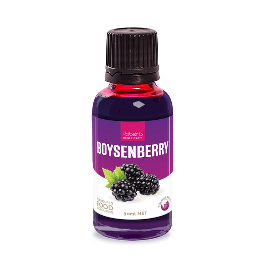 Roberts Boysenberry Flavoured Food Colouring - 30ml