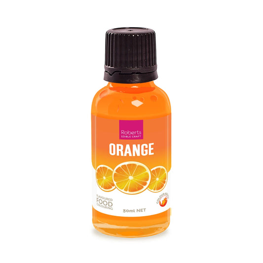 Roberts Orange Flavoured Food Colour - 30ml