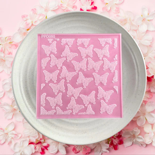 Custom Cookie Cutter Butterfly Debosser
