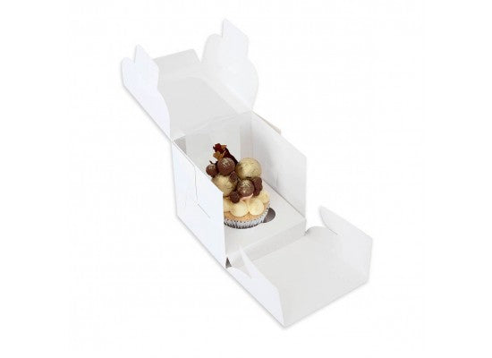 Loyal White Cupcake Boxes - Assorted Sizing