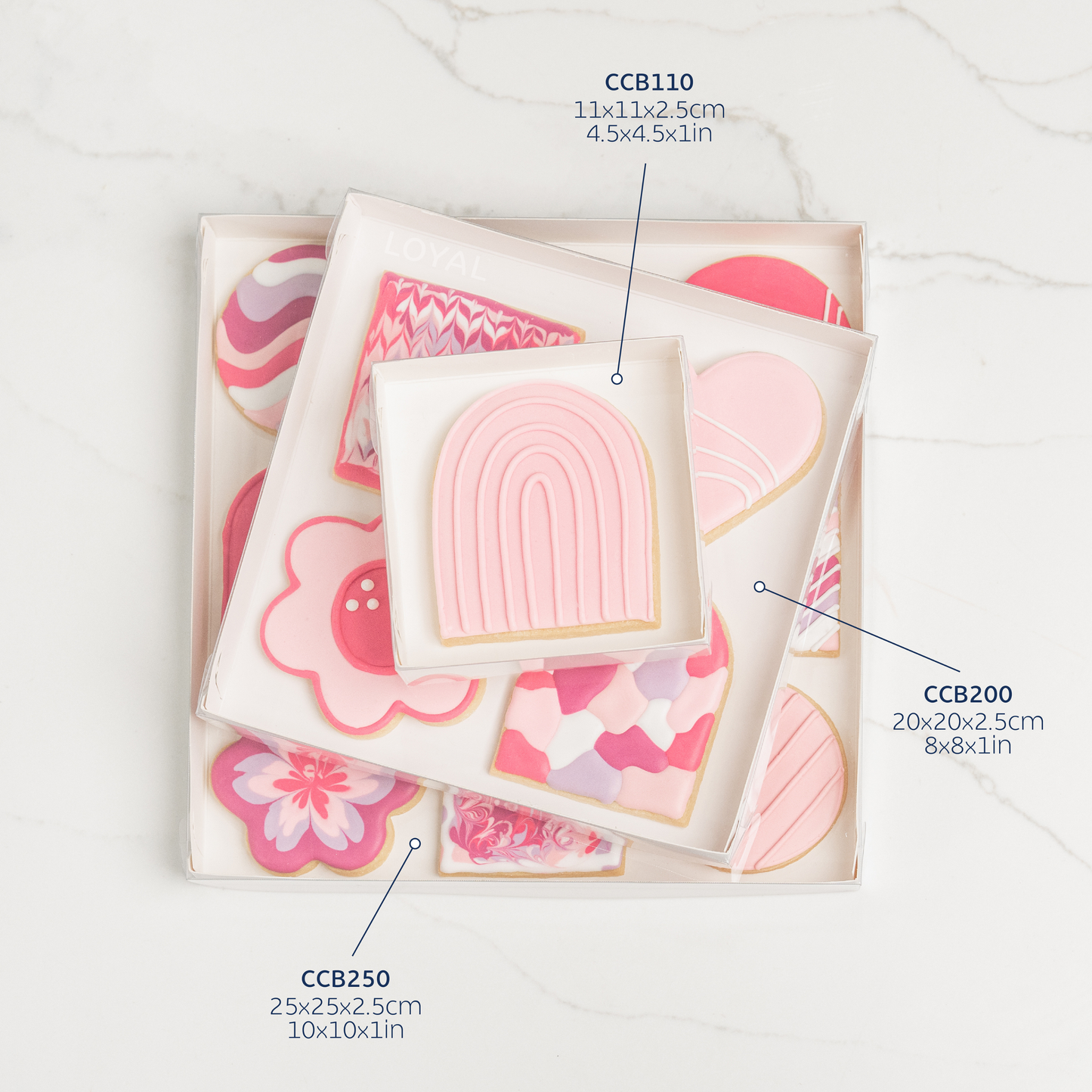 Loyal Cookie Box - Assorted Sizes