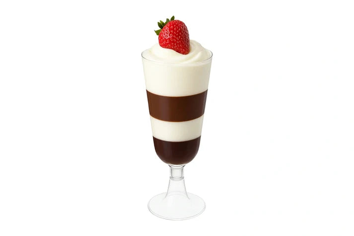 Flute Shape Dessert Cups - 145ml - 10pc