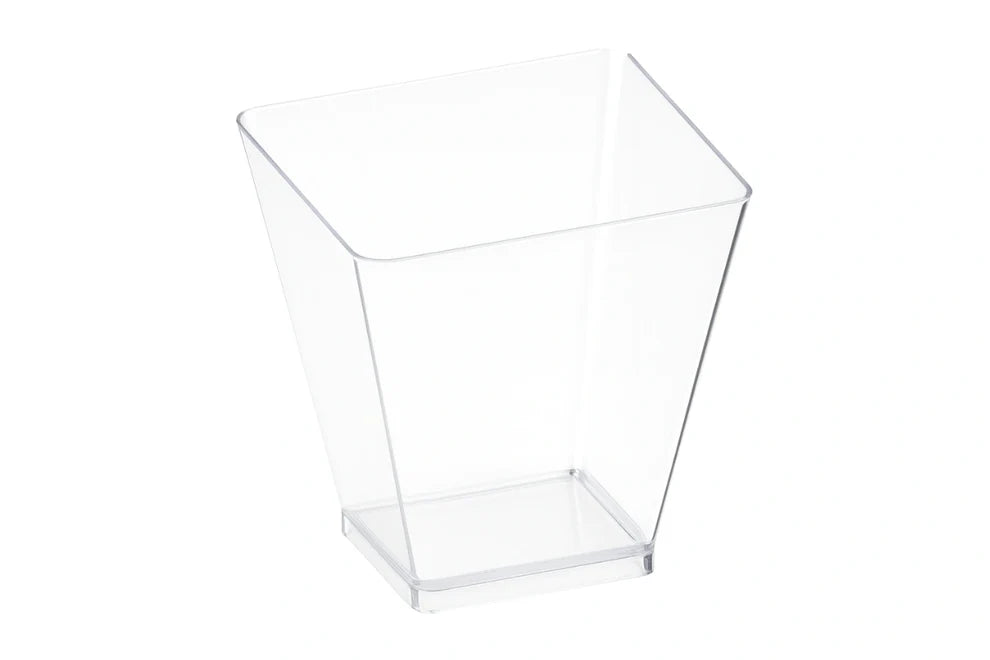 Square Tapered Dessert Cups - 150ml - 10pc