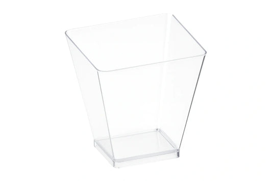 Square Tapered Dessert Cups - 150ml - 10pc