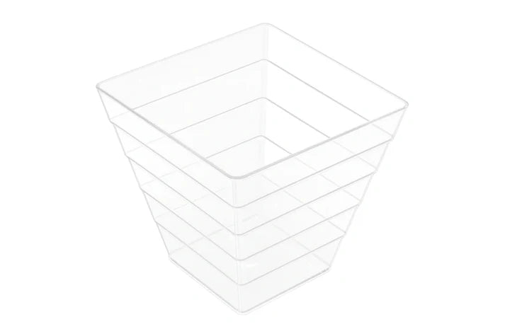 Mini Square Tapered Dessert Cups - 60ml - 10pc