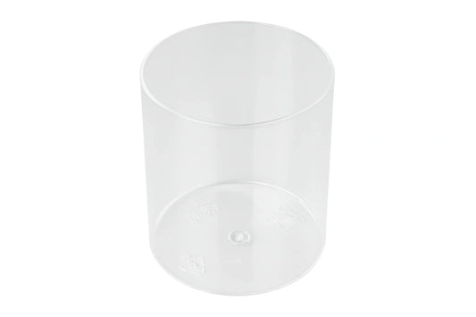 Iconic - 10pc - Plastic Round Flat Dessert Cup - 60ml