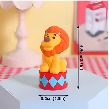 5Pc Circus Theme Cake Decorating Set